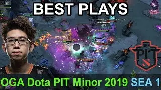 OGA Dota PIT Minor 2019 BEST PLAYS Qualifier SEA DAY 1 Highlights Dota 2 Time 2 Dota #dota2