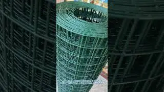 Green PVC Coated Galvanised Welded Wire Mesh Fencing - CHEUNGG STEEL GROUP LLC