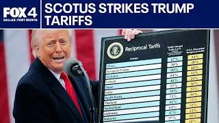 Supreme Court strikes down President Trump's tariff policy. What happens now?