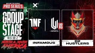 INF.UESPORTS vs D2 Hustlers Game 2 - BTS Pro Series 9 AM: Group Stage w/ rkryptic & ET