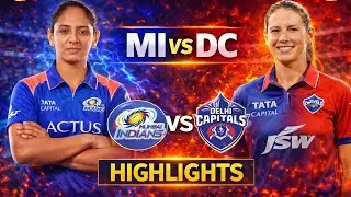 MI vs DC 3rd Match WPL 2026 Highlights | Women IPL Highlights 2026 | Cricket WPL 2026 highlights