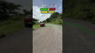 Alcazar Vs XEV 9E: Turning Radius Test