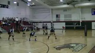 13 09 24 CDS Vball at Gaston Christian