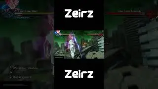 Saucy Rose Goku Black Tech Combo | Dragon Ball Xenoverse 2 #shorts