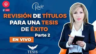 Revisiòn de Tìtulos EN VIVO parte 2🌟