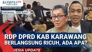 RICUH Rapat di DPRD Karawang akibat salah paham antara Dinkes dengan forum yang hadir