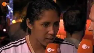 Steffi Jones nach dem WM-Aus: 