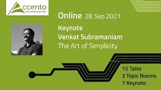 The Art of Simplicity - Venkat Subramaniam