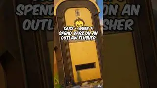 Spend Bars on an Outlaw Flusher (C6S2) #fortnite #chapter6season2 #flipartz