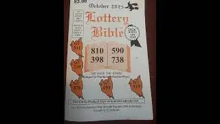 October Lottery Bible All States🍀