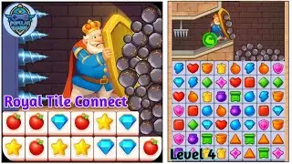 Royal Tile Connect Level 4: Gameplay Solution
