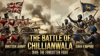 British vs Sikh Army Battle of Chillianawala (1849) Second Anglo-Sikh war, The Most Historical War.