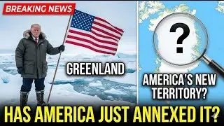 Trump's planting the U.S. flag on Greenland&mdash;has he really taken it over? 😲 #greenland #viralvideo