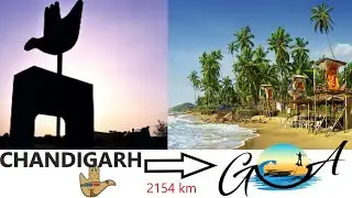 Chandigarh  to goa (only journey) part1/allaboutworld