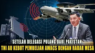 Dapat Ilmu Baru dr Pakistan, TNI AU Percepatan Bangun AWACS + Data Link Antar Matra