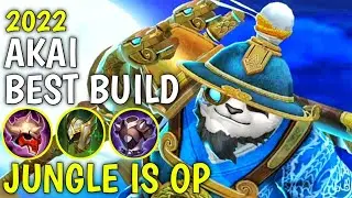 AKAI BEST BUILD 2022 | TOP 1 GLOBAL AKAI BUILD GUIDE | AKAI HYPER BUILD GAMEPLAY