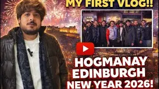Edinburgh Hogmanay 2026 🇬🇧 | New Year Travel Vlog  #Hogmanay #EdinburghHogmanay #happymewyear