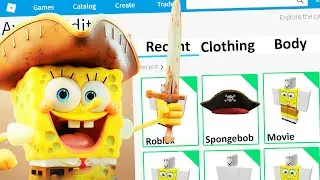 СОЗДАНИЕ АККАУНТА ROBLOX ДЛЯ СПАНЧБОБА (Поиск Квадратных Штанов в фильме «Губка Боб»)