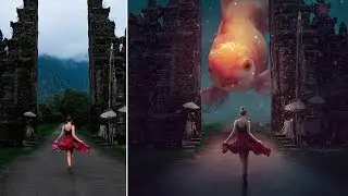 How to Turn a Photo into Fantasy Photo Effect Photoshop Tutorial