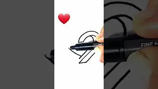 heart drawing #heartdrawing #shorts