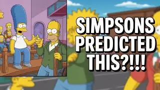 THE SIMPSONS Predictions you gotta know!| Real Events EXPLAINED!