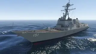 GTA V Driveable US Navy Destroyer USS Nathan James ( The Last Ship) teaser
