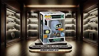 Unboxing Funko Pop 1757 Futurama Bender Chase GITD