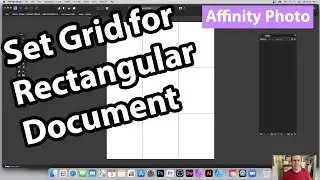 Create grid for rectangular image in Affinity Photo tutorial