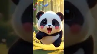 Panda Gordito Gordito - Chubby chubby panda | Spanish Nursery Rhymes for Children's | Shorts