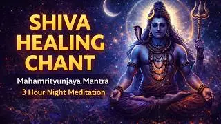 Night Chant for Deep Peace & Sleep Mahamrityunjaya Mantra ( ॐ त्र्यम्बकं यजामहे ) | Vajra Vaani