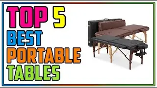 TOP 5 Best Portable Massage Tables 2026