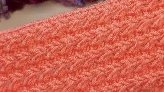 Woww amazing✨ very easy crochet baby blanket model💕 you'll love this💕#crochet #tunisian #knitting 