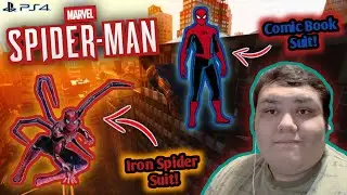 Completing Tokens Around The City In Marvel&rsquo;s Spider-Man PS4! (IRON SPIDER & COMIC BOOK SUIT!!)