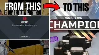 Apex legends server goes down mid game, came back to win