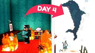 How To Lose Your VOICE Playing Minecraft... -Day 4