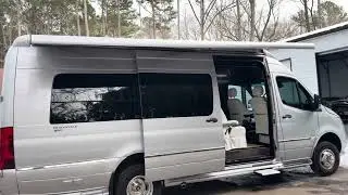 2022 Airstream Interstate 24GL AWD awning and step demo ￼