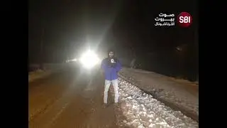 بشري تكتسي بالأبيض الليلة!