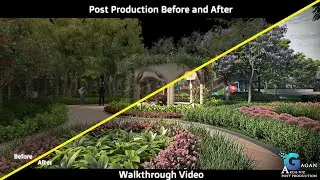 Walkthrough Post Production In After effects Before and After