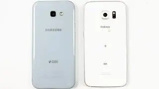 Samsung S6 Edge Vs Samsung A5 2017 Speed Test