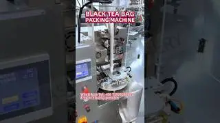 Black Tea Bag Packing Machine #teabag #teabagpackingmachine #packagingmachine #tea #shorts #machine