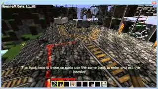 Minecraft Compact Minecart Accelerator