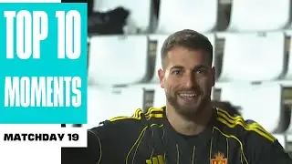 Paradas IMPOSIBLES y goles INCREÍBLES | ¡Los MEJORES MOMENTOS de la JORNADA 19! 🧤💥