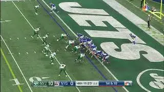 Sandro Platzgummer has his NFL moment! New York Giants