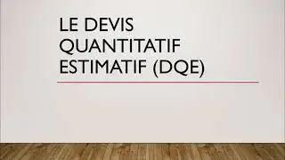 Les DQE 01