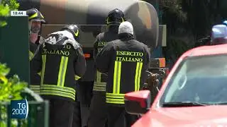 Incendio all’università della Tuscia, studenti evacuati