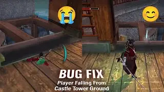 Bug Fix, Player falling from the castle tower ground. Takashi Ninja Warrior New Update