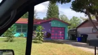 House paint job gone wrong