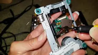 Как настроить любой переменный резистор потенциометра CD и DVD PS2. Не вставляйте CD, ошибка чтен...