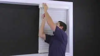 Как снять и поставить на место тент Hunter Douglas Silhouette Sheer Shade