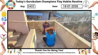 2422 Day Gurukulothsavam Champions Tiny Habits Routine 18 January 2026